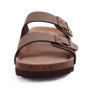 Evshine Men Cork Slippers Summer Cork Footbed Clogs Sandals Women Outdoor Suede Beach Slides With Arch Support Men Clogs Sandals