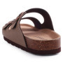 Evshine Men Cork Slippers Summer Cork Footbed Clogs Sandals Women Outdoor Suede Beach Slides With Arch Support Men Clogs Sandals