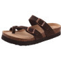 Evshine Cow Suede Cork Slippers Women Fashion Clogs Mules Footbed Cork Mules Men Baotou Slippers Summer Cork Sandals Comfy Mules