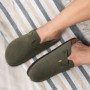 Evshine Cow Suede Cork Slippers Women Fashion Clogs Mules Footbed Cork Mules Men Baotou Slippers Summer Cork Sandals Comfy Mules