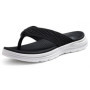 Evshine Women's Summer Flip Flops Arch Support Orthopedic Tong Sandals With Soft Cushion Comfy Beach Slippers Unisex Flip Flops