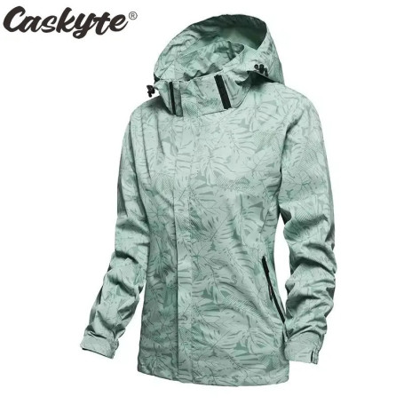 2025 Mountain Hiking Windbreaker CASKYTE Autumn Bike Clothes Cycling Jacket Women's Waterproof Outerwear Rompevientos Mtb Coat