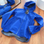 Unisex Outdoor Waterproof Windproof Jacket Embroidered Bird Lightweight Hiking Camping Coat Casual Windbreaker Men women