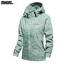 THORSOL Classic Black Cycling Jacket Women Windproof Mountain Bike Windbreaker Hooded Bicycle MTB Clothing Fietskleding Dames