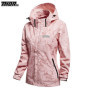 THORSOL Classic Black Cycling Jacket Women Windproof Mountain Bike Windbreaker Hooded Bicycle MTB Clothing Fietskleding Dames