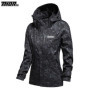 THORSOL Classic Black Cycling Jacket Women Windproof Mountain Bike Windbreaker Hooded Bicycle MTB Clothing Fietskleding Dames