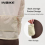 INBIKE Ultra-Light Portable Cycling Windbreaker for Women Windproof Water-Resistant Jacket for Road Biking Clothing with Pockets