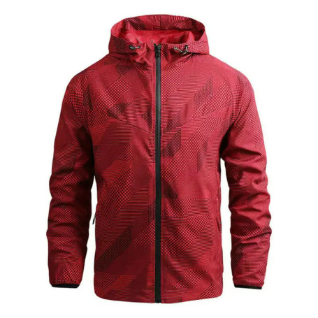 Caskyte New Summer Men Windproof Cycling Jacket Anti-UV Ultralight Hooded MTB Bicycle Long Sleeve Windbreaker Mountain Bike Coat