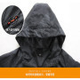 Caskyte New Summer Men Windproof Cycling Jacket Anti-UV Ultralight Hooded MTB Bicycle Long Sleeve Windbreaker Mountain Bike Coat