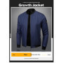 New Men's Casual Jacket Spring Autumn Thin Coat Lightweight Plain Color Zipper Outerwear Windbreaker Streetwear Fashion