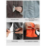 Men Lightweight Guide Windbreaker Fishing Jacket Waterproof Breathable Raincoat Fly Fishing Wader Jacket Wading clothing apparel