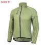Santic Men's Cycling Windbreaker Summer UV Protection Bicycle Jackets Outdoor Windproof Reflective MTB/Road Riding Biker Jerseys
