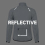 Santic Men's Cycling Windbreaker Summer UV Protection Bicycle Jackets Outdoor Windproof Reflective MTB/Road Riding Biker Jerseys