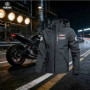 2026 Yamaha Logo Men's Tactical Motorcycle Racing Jacket - Windproof and Waterproof Hooded Adjustable Pilot Windbreaker - Combat