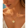 18K Gold Plated Pearl, Shell, Conch, Starfish Summer Beach Necklace for Women, Stainless Steel Waterproof Charm Jewelry