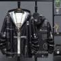 2024 Summer New Outdoor Sports Jacket, Daily Casual Fashion Letter Printed Jacket, Windproof and Waterproof Clothing