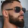 Square Rimless Photochromic Sunglasses Men Vintage Sun Glasses 2026 Luxury Designer Shades Male Cut Lenses Frameless Eyewear