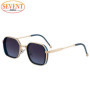2026 Luxury Designer Square Sunglasses Men Vintage Metal Frame Geometric Sun Glasses Male Retro Driving Shades Fashion Eyewear