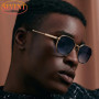 2026 Luxury Designer Square Sunglasses Men Vintage Metal Frame Geometric Sun Glasses Male Retro Driving Shades Fashion Eyewear