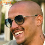 2026 Luxury Designer Square Sunglasses Men Vintage Metal Frame Geometric Sun Glasses Male Retro Driving Shades Fashion Eyewear
