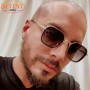 2026 Luxury Designer Square Sunglasses Men Vintage Metal Frame Geometric Sun Glasses Male Retro Driving Shades Fashion Eyewear