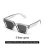 Ruiao 2026 Whole Luxury Premium Shades Designer Black Brand Sunglasses Mens Square lunette de soleil homme gafas de sol hombre