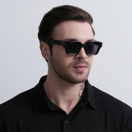 Ruiao 2026 Whole Luxury Premium Shades Designer Black Brand Sunglasses Mens Square lunette de soleil homme gafas de sol hombre