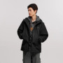 Semir Down Jacket Men Three-in-One 2024 Winter New Colorblocked Stand-Up Collar Protective Outerwear