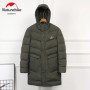 Naturehike Men Down Winter New Warm Thick Windproof Parkas Jackets Coat Men Autumn Fashion Hooded Slim Fit Casual Casual Parkas