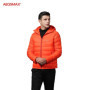 AEGISMAX 90 White Goose Down Jacket Men Ultralight Hooded Warm Coat Wind Protection Solid Color for Outdoor Hiking Camping Ski