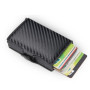 DIENQI Top Quality Wallet Men Money Bag Mini Purse Male Aluminium Rfid Card Holder Wallet Small Smart Wallet Thin Vallet Walet