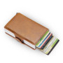 DIENQI Top Quality Wallet Men Money Bag Mini Purse Male Aluminium Rfid Card Holder Wallet Small Smart Wallet Thin Vallet Walet