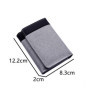 Canvas Wallet Men ID/photo Holders Black/blue/gray Card Holder Wallet Case 8 Slots Hasp Male Purse Credit Card Case