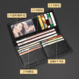 BISON DENIM Genuine Leather Men's Long Wallet Card Holder New Designer Brand Luxury Cowhide Handbag Men Gift Purse Wallet