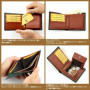 New Genuine Leather Men's Wallet Japanese Style Short Cowhide Multi-card Slot Coin Purse Wallets