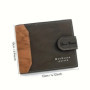 Personalize Name Exclusive Men Wallets Best Gift for Husband Father Engraved Text Custom Fashion Frosted Leather Bifold Wallet
