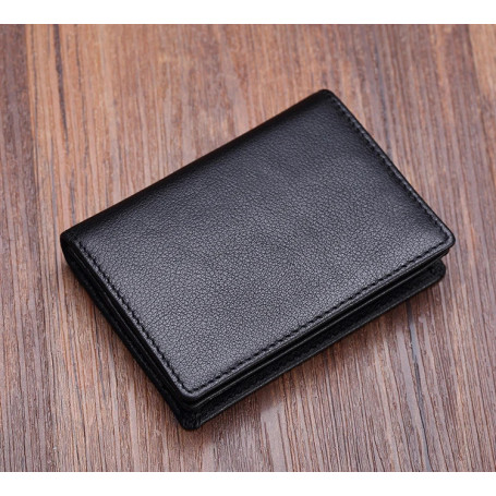 Luxury Fashion Genuine Leather card Wallets men credit card holders women card&ID holder male organizer Business card holder
