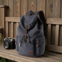 MOYYI Men Vintage Backpack Large Capacity 15.6inch Laptop Casual Bag For Commuter Travel Premium Durable Unsex Schoolbag