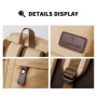 MOYYI Men Vintage Backpack Large Capacity 15.6inch Laptop Casual Bag For Commuter Travel Premium Durable Unsex Schoolbag
