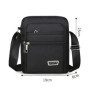 Brand New Men Crossbody Bags Male Nylon Shoulder Bags Boy Messenger Bags Man Handbags for Travel Casual Large Satchel Grey