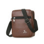 PU Leather Crossbody Messenger Bag For Men Office Worker Sling Shoulder Bags Travel Black Brown Khaki Handbags Small Totes