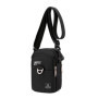 Fashion 3 Layers Men Small Shoulder Bag High Quality Durable Nylon Male Handbag Portable Messenger Bag Flap Mini Waist Bag