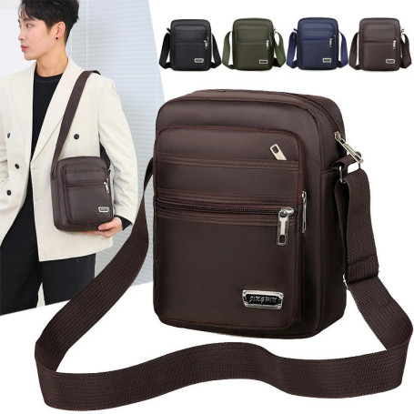 New Fashion Men Crossbody Bags Male Nylon Shoulder Bags Boy Messenger Bags Man Handbags for Travel Casual Large Satchel Bag 2023