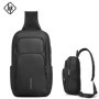 HcanKcan Men's Multifunction Shoulder Bag Waterproof Travel Sling Chest Bags Fashion Sport Crossbody Bag School Messenger Pack
