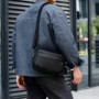 PU Leather Sling Bag Minimalist Business Shoulder Bag Perfect for Daily Commute Travel New trend Men's Stylish Crossbody Bag