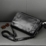 Fashion Design Crossbody Bags Men Large Capacity Messenger Bag Men Shoulder Messenger Bags Luxury PU Leather Laptop Book Bag