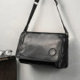Fashion Design Crossbody Bags Men Large Capacity Messenger Bag Men Shoulder Messenger Bags Luxury PU Leather Laptop Book Bag