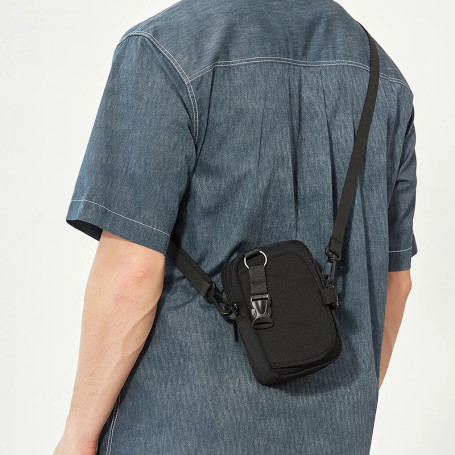 Waterproof Crossbody Bag Waist Bag for Men's Mobile Phone Casual Shoulder Bag Small Bag Lightweight One Shoulder Crossbody Bag