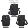Waterproof Crossbody Bag Waist Bag for Men's Mobile Phone Casual Shoulder Bag Small Bag Lightweight One Shoulder Crossbody Bag