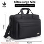 Large Capacity Briefcase Bag Men Business Bag 15.6 inch 17" 19" Laptop Bag Shoulder Bags Canvas Handbags Notebook Bag messenger